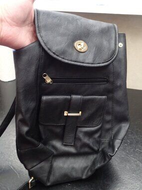 Black Small Backpack